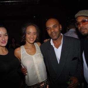 Peter Gathings Bunche with Mia Anderson, Rachel Brown and D Brown