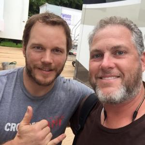 Working with Chris Pratt on set of The Magnificent 7
