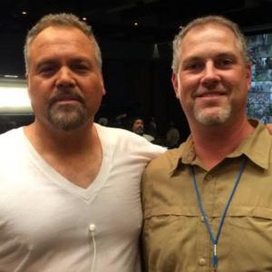 Jurassic World - Standing in for Vincent D'Onofrio