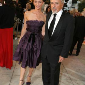 Dennis Hopper and Victoria Duffy at event of The 79th Annual Academy Awards 2007