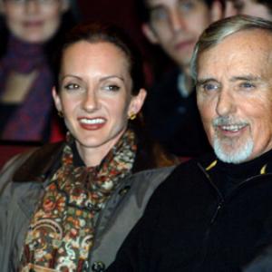 Dennis Hopper and Victoria Duffy at event of Chicago 10 (2007)