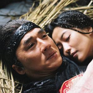 Still of Jackie Chan and Heeseon Kim in Shen hua 2005
