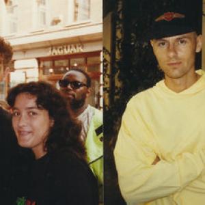 Monica with Pet Shop Boys