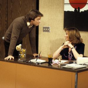 Still of John Ritter and Amy Nachbar in Three's Company (1977)