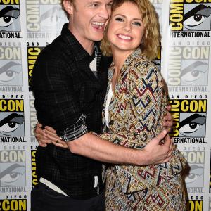 Rose McIver and David Anders at event of iZombie 2015
