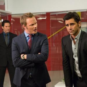 Still of John Stamos and David Anders in Necessary Roughness 2011