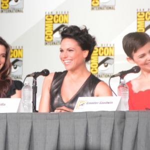 Ginnifer Goodwin and Lana Parrilla at event of Once Upon a Time 2011