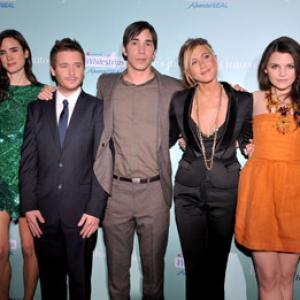 Jennifer Aniston, Jennifer Connelly, Ginnifer Goodwin, Scarlett Johansson and Justin Long at event of He's Just Not That Into You (2009)