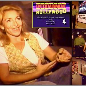 Daena Smoller on a Turner Entertainment Report HOLLYWOODS GHOST EXPEDITIONS with Mark Marino 1997