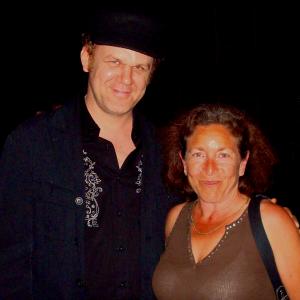 With John C Reilly in New Orleans during the filming of Cirque du Freak The Vampires Assistant 2009