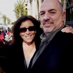 With Larry Montz at the 2007 SAG Awards