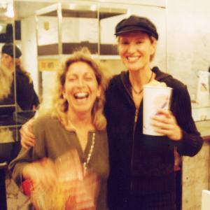 With Kelly Lynch at the Vogue Theater Hollywood 2001
