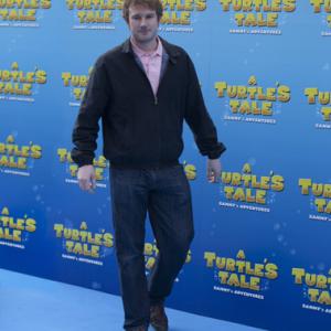 Geoff Searle arrives at A Turtles Tale UK Premiere