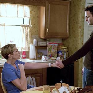 Still of Edie Falco and Dominic Fumusa in Nurse Jackie 2009