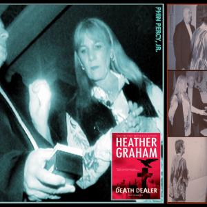 USA and NY Times bestselling author Heather Graham does some field research with ISPR parapsychologist Dr Larry Montz for her new paranormal book series and THE DEATH DEALER