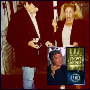 Larry Montz  Daena Smoller in Occidental Studios prior to filming the ISPR Investigation for AMCs 1st original program HOLLYWOOD GHOST STORIES hosted by William Shatner 1998 Montz  Smoller promoted the special on KTLA AM Show