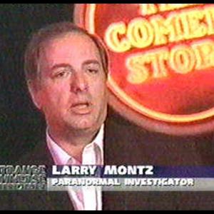 1997  Larry Montz pictured here inside The Comedy Store in one of his several STRANGE UNIVERSE appearances