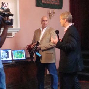 2009 - Kurt Knutsson (CyberGuy / Technology Expert) and Larry Montz (demonstrating new FLIR thermal camera). Hours of live cut-ins to AM shows in ADIs nationwide. Est. 40 million viewers. 