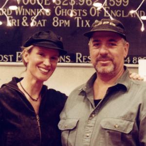 With Kelly Lynch at the Vogue Theater, Hollywood, 2001.