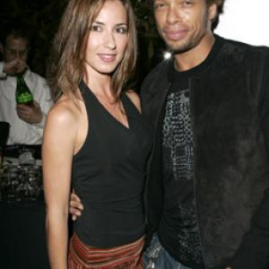 Gary Dourdan and Lina Macri