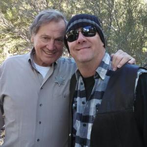 With Sonny Shroyer (Dukes of Hazzard) on the set of Not on My Mountain