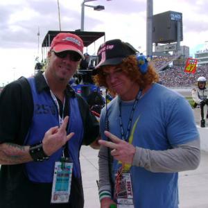 Field Producing Trackside @ NASCAR Race in Las Vegas with Scott aka 