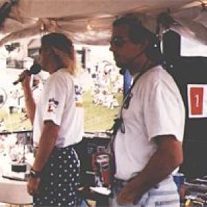 Rich Hopkins on the Mic at the 1996 ESPN XGames Providence Rhode Island