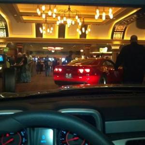 Driving through the South Point Casino Literally!