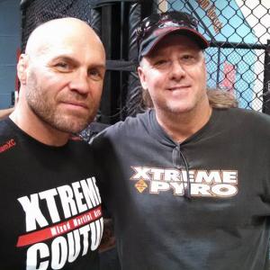 Commercial Shoot with MMA Fighter Randy Couture