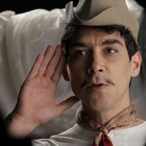 Still of scar Jaenada in Cantinflas 2014