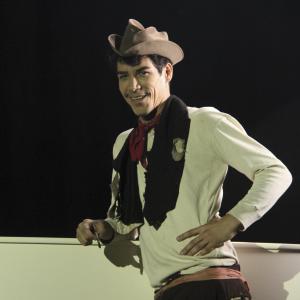 Still of Óscar Jaenada in Cantinflas (2014)