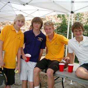 Set of Gary the Tennis Coach with Sterling Knight