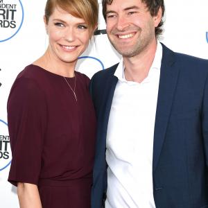 Mark Duplass and Katie Aselton at event of 30th Annual Film Independent Spirit Awards 2015