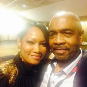 UrbanWorld Film Festival Ron Lang with Garcelle Beauvais