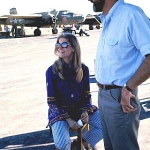 Catch 22 Candice Bergen and Producer John Calley in Mexico 1969