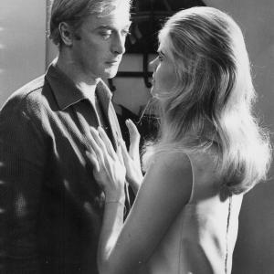 Still of Candice Bergen and Michael Caine in The Magus 1968