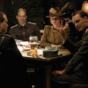 Still of Gedeon Burkhard, August Diehl, Michael Fassbender and Diane Kruger in Negarbingi sunsnukiai (2009)