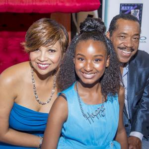 Millena Gay Nay Nay Kirby and Obba Babatunde at the celebration for Clarissas Gift July 2014