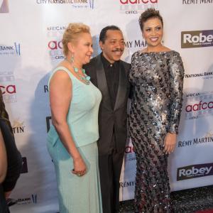 Robey Theatre Co Academy Award Viewing Event red carpet Obba Babatunde Karen Chappelle