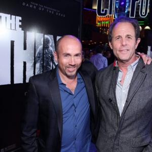 With Marc Abraham at The Thing premiere