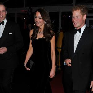 Prince Harry Windsor Prince William Windsor and Catherine Duchess of Cambridge