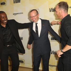 Ernie Hudson, Ethan Embry and Col Needham at event of IMDb on the Scene (2015)