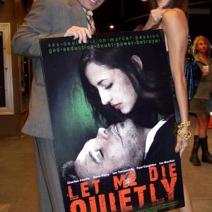 Charles Casillo and Dana Perry at the Los Angeles premiere of Let Me Die Quietly 2009