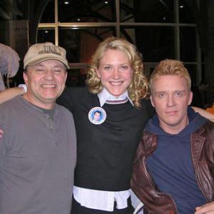 Anthony Michael Hall James Head and Sonja Bennett in The Dead Zone 2002
