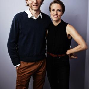 Linnea Saasen and Alex Holdridge at Toronto International Film Festival for the film 