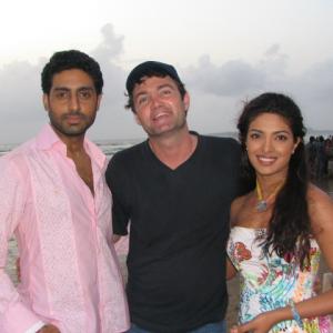 Working with Abhishek Bachchan and Priyanka Chopra on Bluffmaster in Mumbai