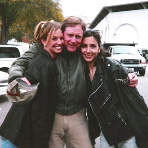 Mary Jean Bentley, Randall Wallace and Jeanine Pellegrino. On Set 