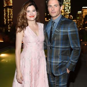 James Marsden and Kathryn Hahn at event of The D Train 2015