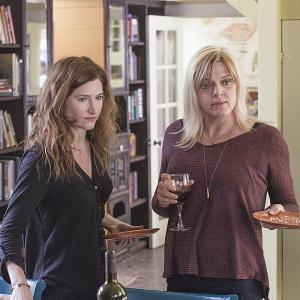 Still of Molly Price and Kathryn Hahn in Happyish 2015
