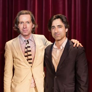 Wes Anderson and Noah Baumbach at a QA for Mistress America